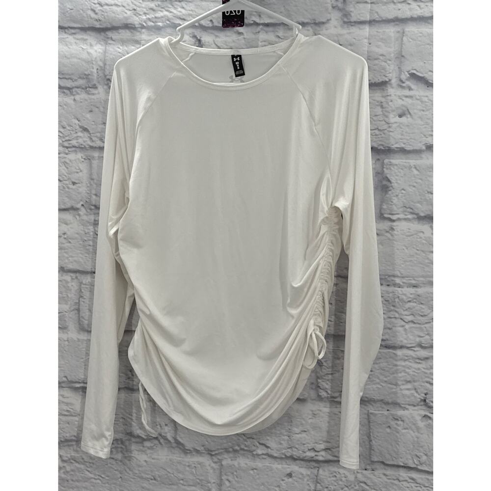 Under Armour Womens Long-sleeved White Medium